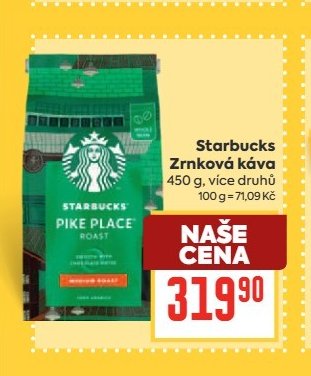 Starbucks Zrnková káva