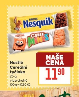 Nestlé Cereální tyčinka