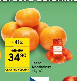 Tesco Mandarinky