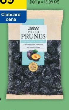 Tesco Prunes (Sušené švestky)
