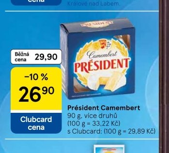 Président Camembert 90 g