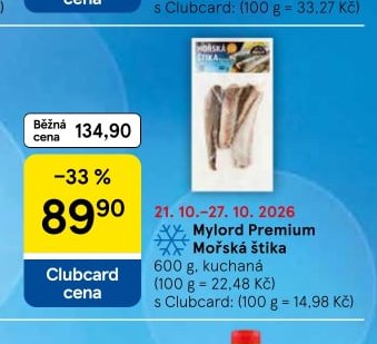 Mylord Premium Mořská štika