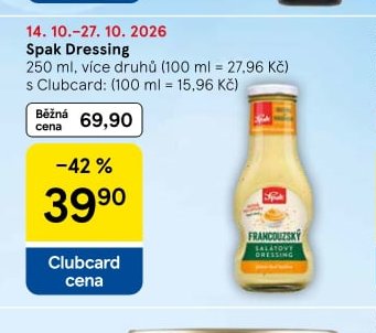 Spak Dressing
