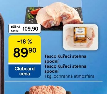 Tesco Kuřecí stehna