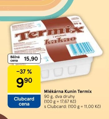 Mlékárna Kunín Termix