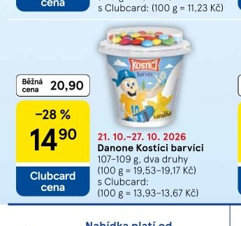 Danone Kostíci barvíci