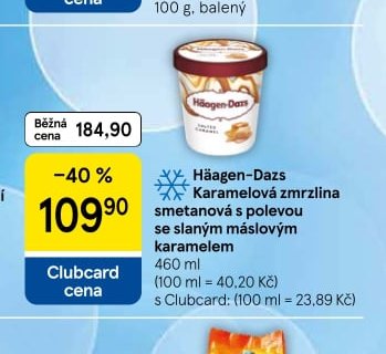 Häagen-Dazs Karamelová zmrzlina 460 ml