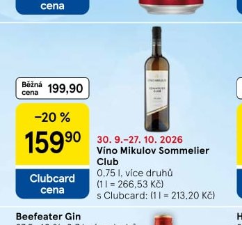 Víno Mikulov Sommelier Club