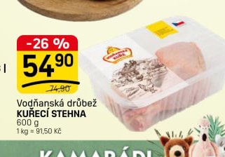 Vodňanská drůbež Kuřecí stehna