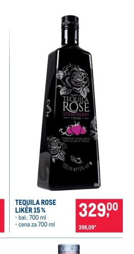 TEQUILA ROSE LIKÉR 15%