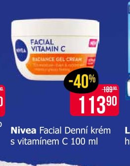 Nivea Facial Denní krém s vitamínem C 100 ml