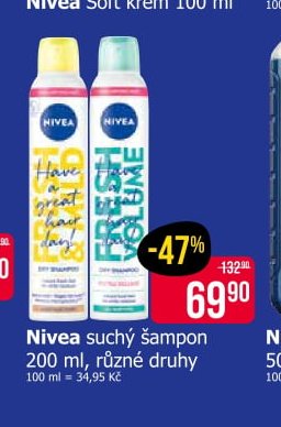 Nivea suchý šampon 200 ml