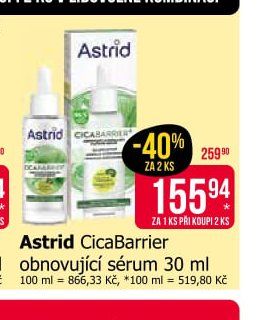 Astrid CicaBarrier obnovující sérum 30 ml