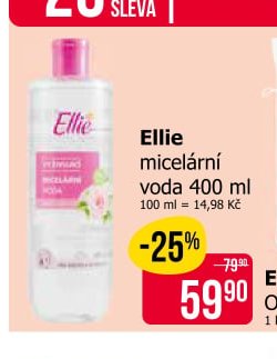 Ellie micelární voda 400 ml